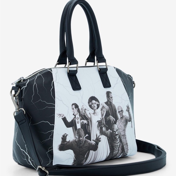 Loungefly Universal Monsters glow in the dark bag - Picture 2 of 5